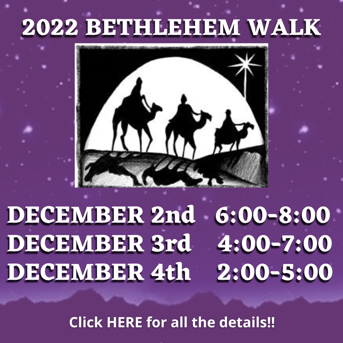 2022 Bethlehem Walk